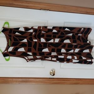 Great owned dress 14 Alfani colorblocking